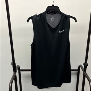 Nike Black Sleeveless Dri-FIT Athletic Tank Top